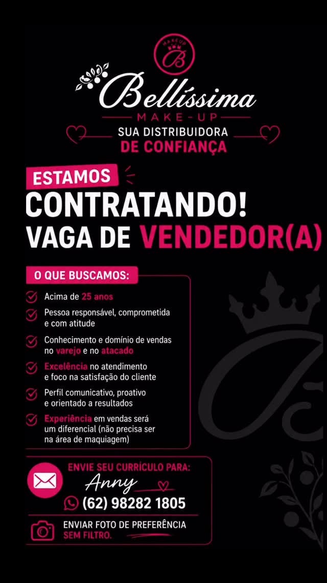 Post 1 by Bellíssima Makeup | Distribuidora de Maquiagem💄 on Instagram (video)