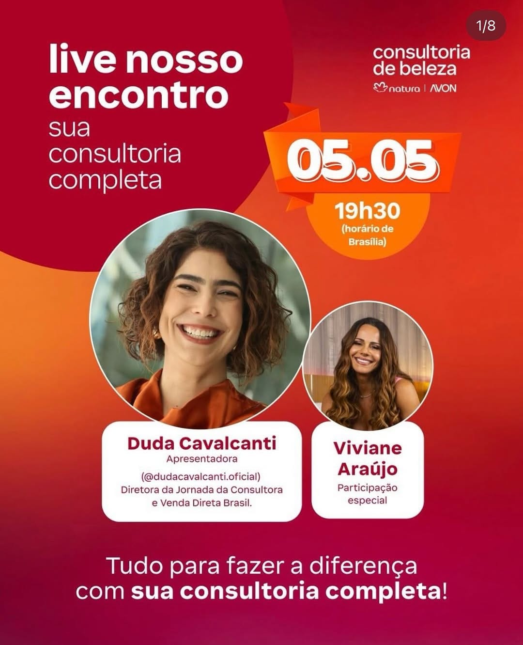 Post 6 by Francisca Luz Gerente de Negócios Natura e Avon 🧡🩷 on Instagram (carousel)