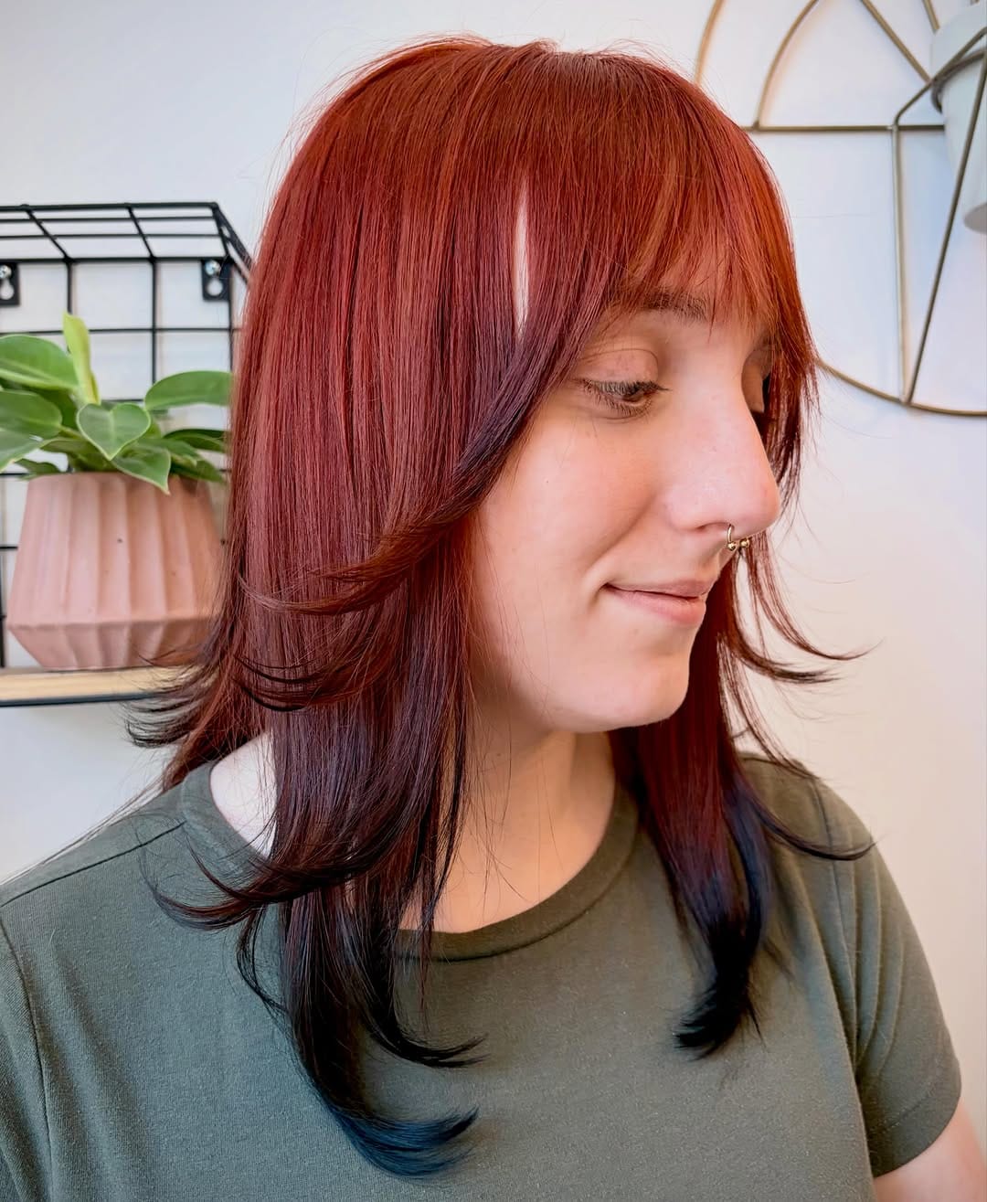 Post 2 by Liz | RVA red hair specialist on Instagram (image)