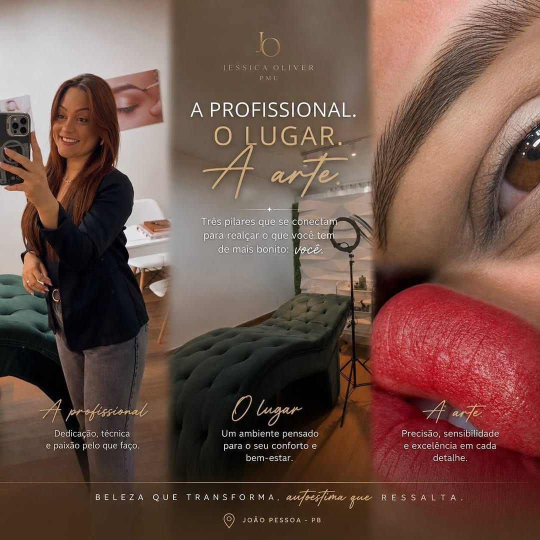 Post 1 by Jéssica Oliver | PMU & Mentora on Instagram (image)