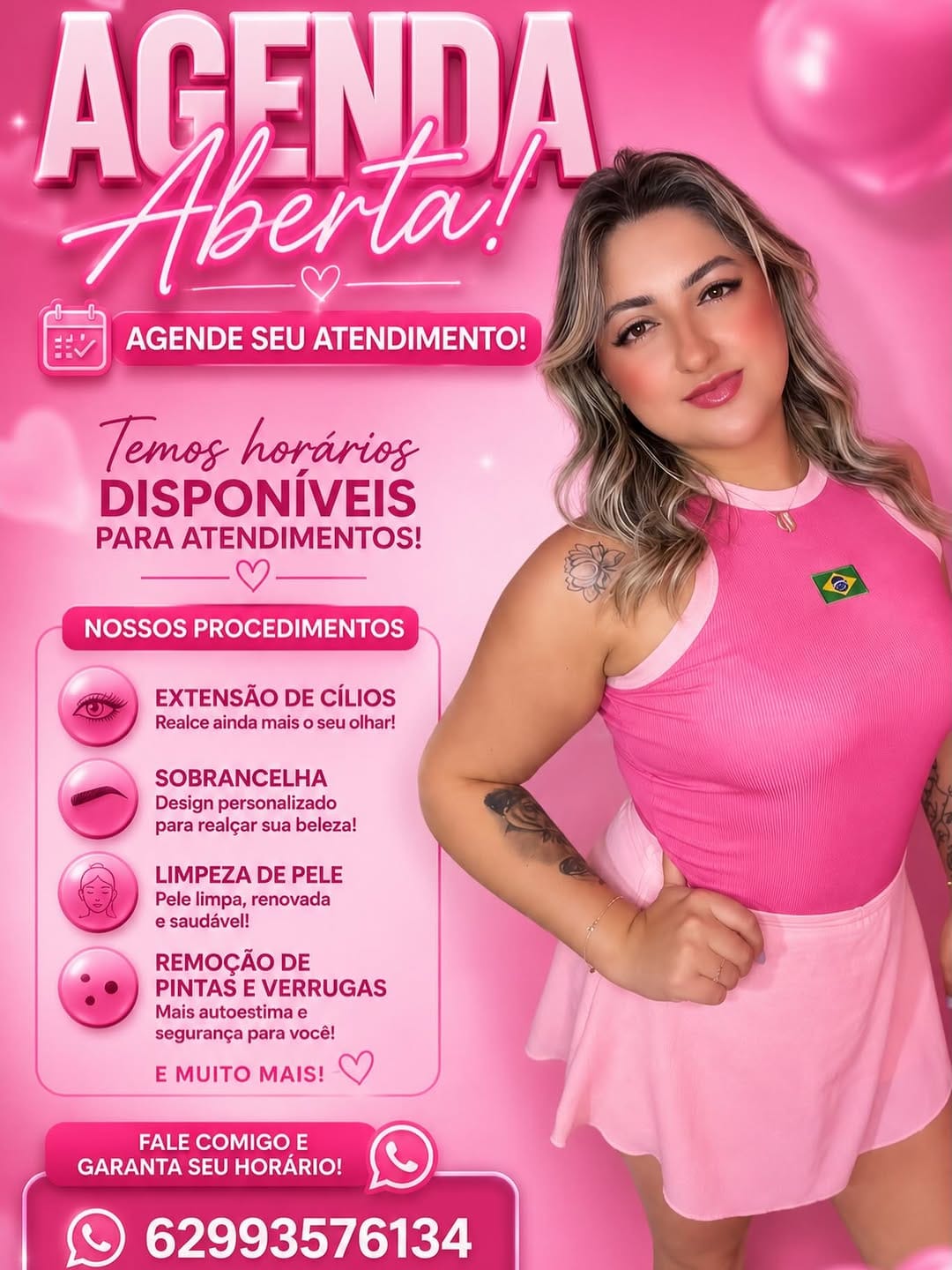 Post 4 by Cílios e sobrancelha | Aparecida de Goiânia | Adilla Raquel on Instagram (image)