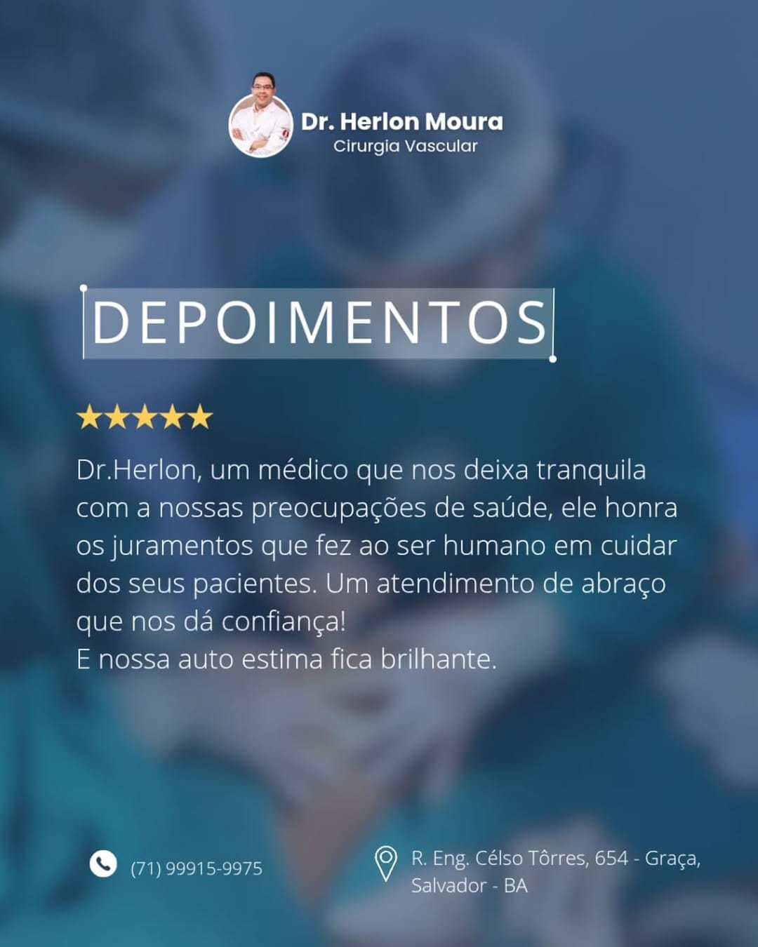 Post 4 by Dr. Herlon Moura | Angiologia | Vascular on Instagram (image)