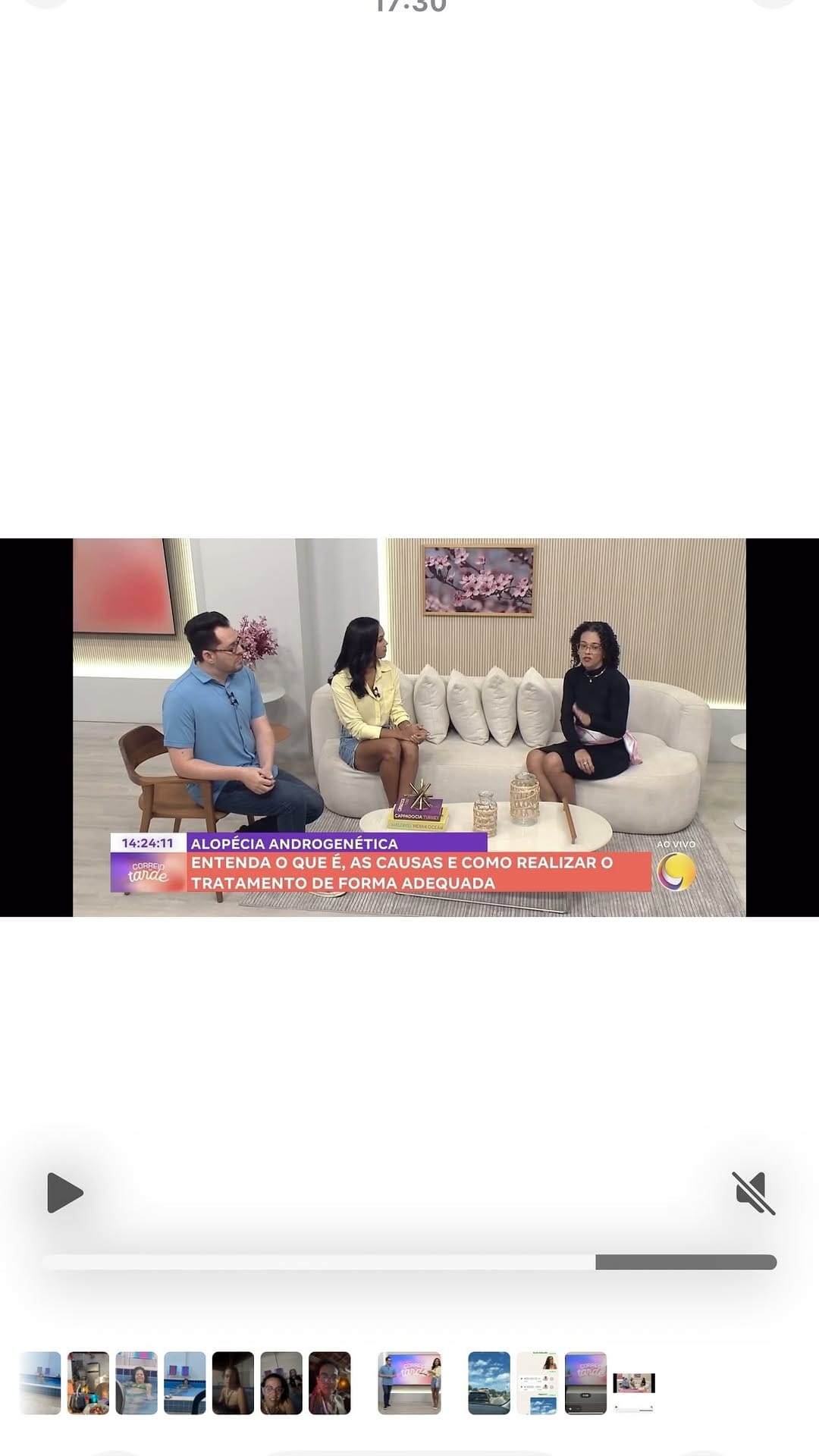 Post 8 by Ana Carolina Bazante Pessoa - Colorista e Terapeuta Capilar on Instagram (video)