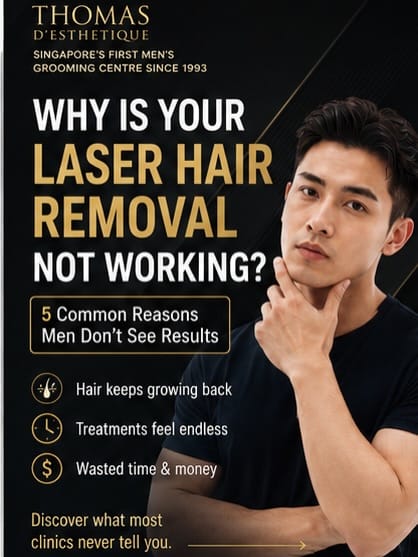 Post 1 by Thomas D'Esthetique - Men’s Waxing - Permanent Hair Removal on Instagram (carousel)