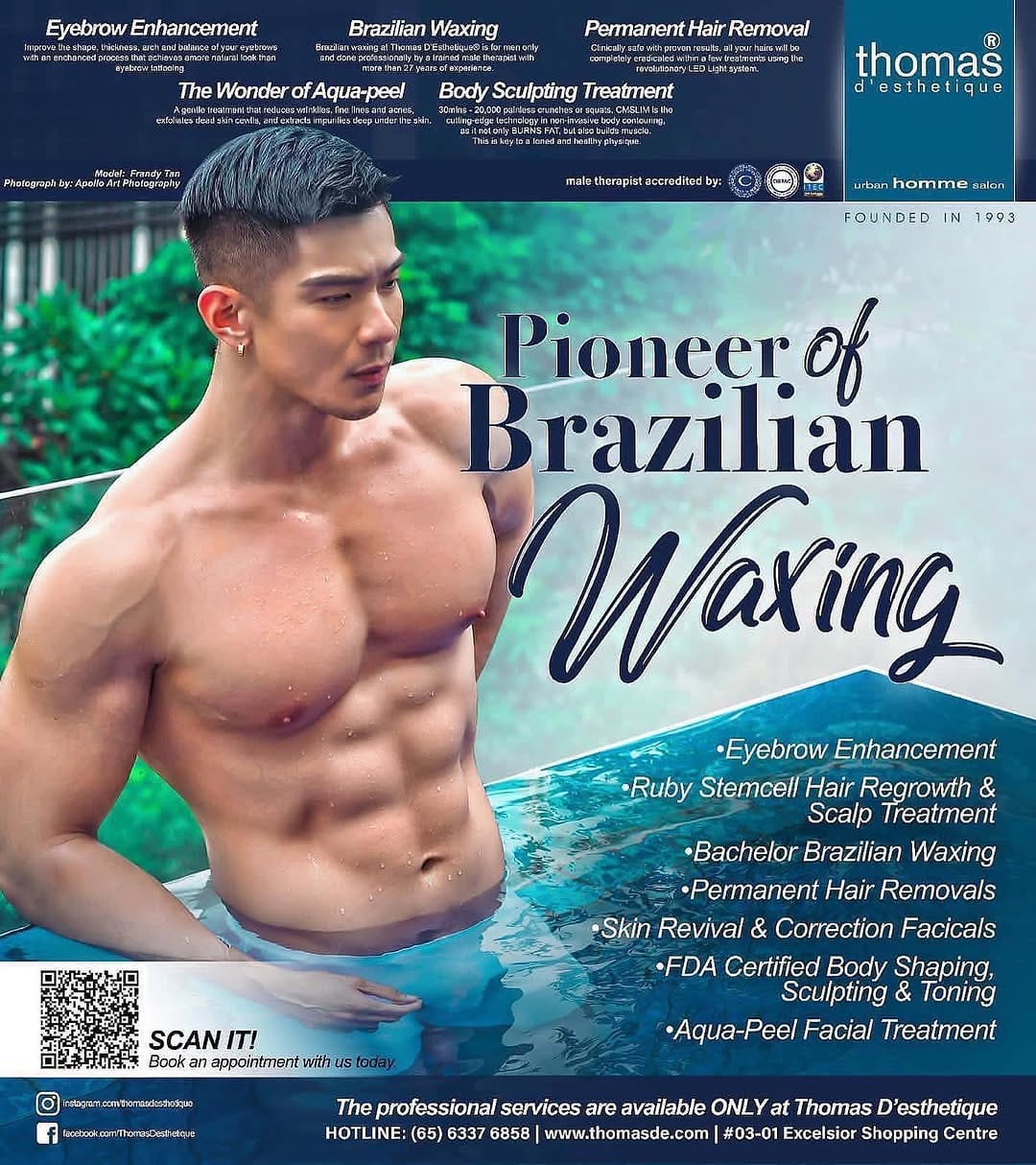 Post 9 by Thomas D'Esthetique - Men’s Waxing - Permanent Hair Removal on Instagram (image)
