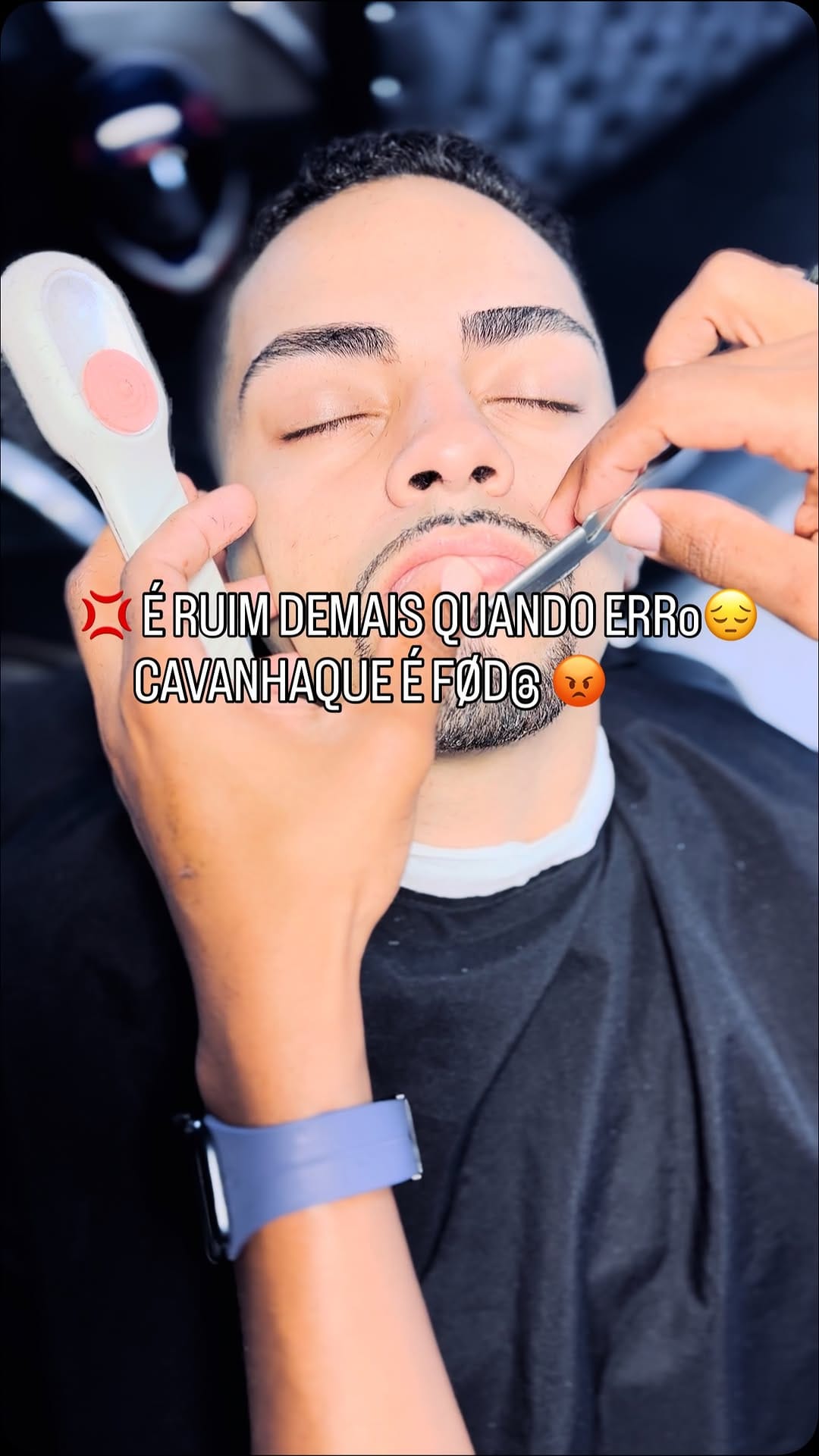 Post 4 by BARBEARIA | CORTE on Instagram (video)