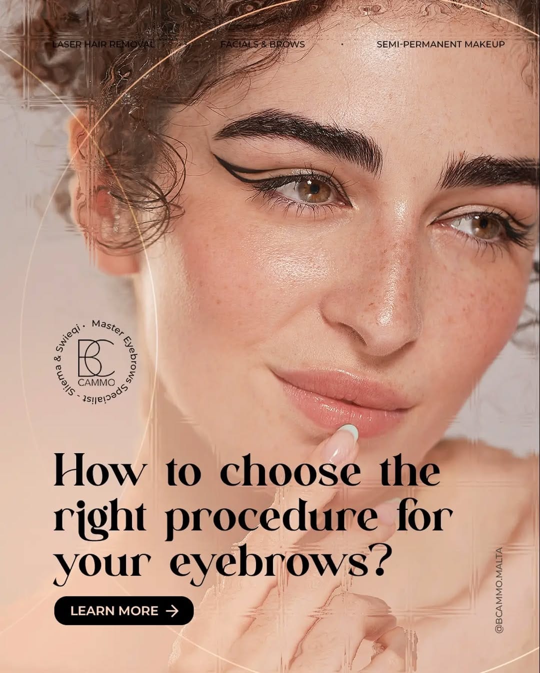 Post 2 by BRENDA CAMMO Eyebrows Specialist on Instagram (carousel)