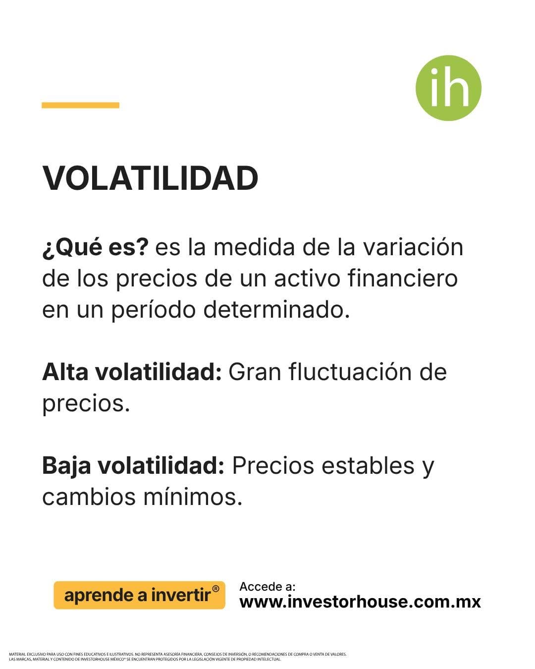Post 6 by InvestorHouse México® on Instagram (image)