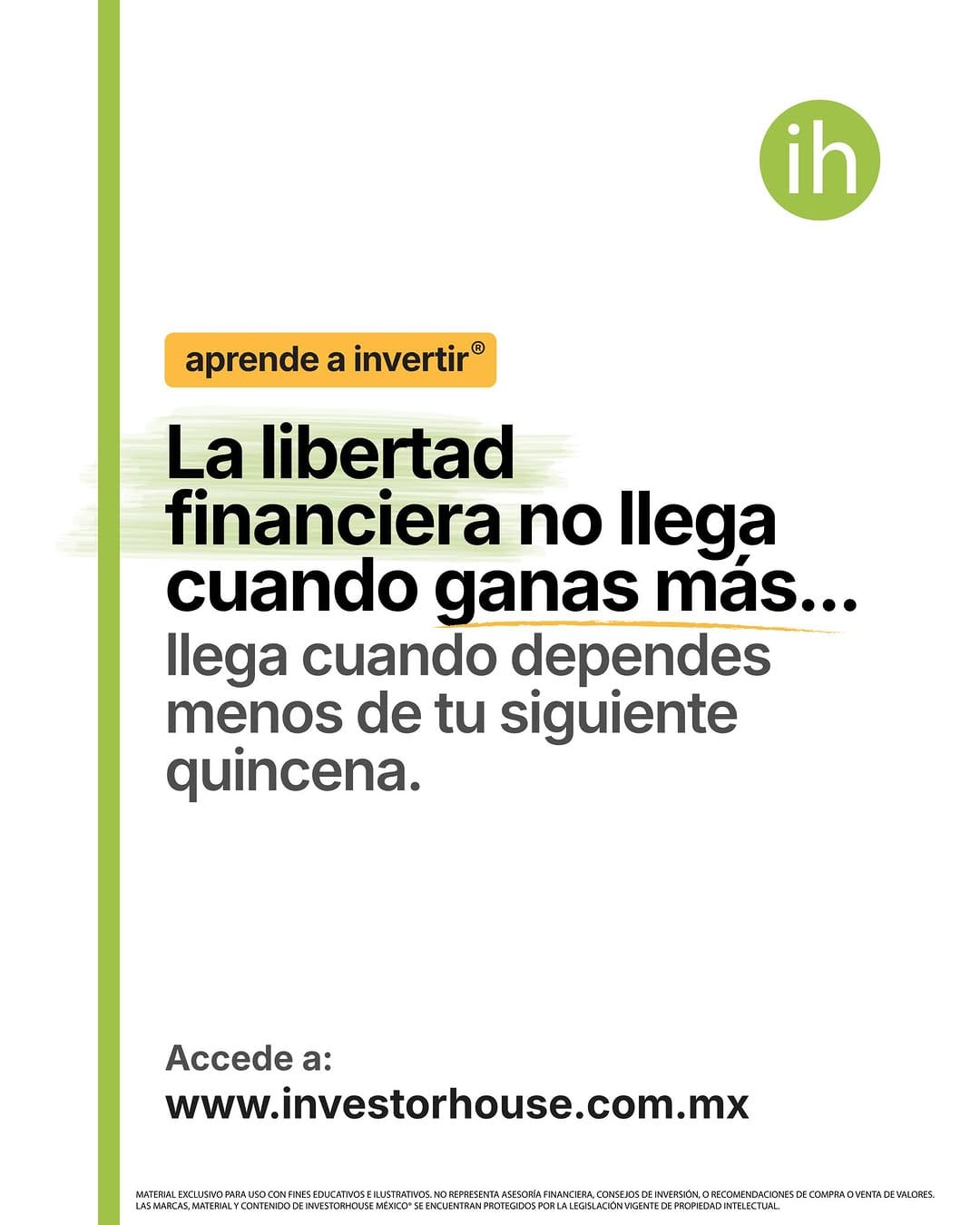 Post 9 by InvestorHouse México® on Instagram (image)