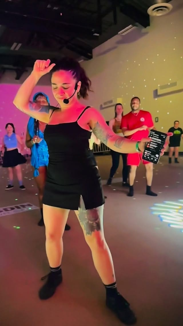 Post 6 by Bliss on Wheels Roller Dance Studio on Instagram (video)
