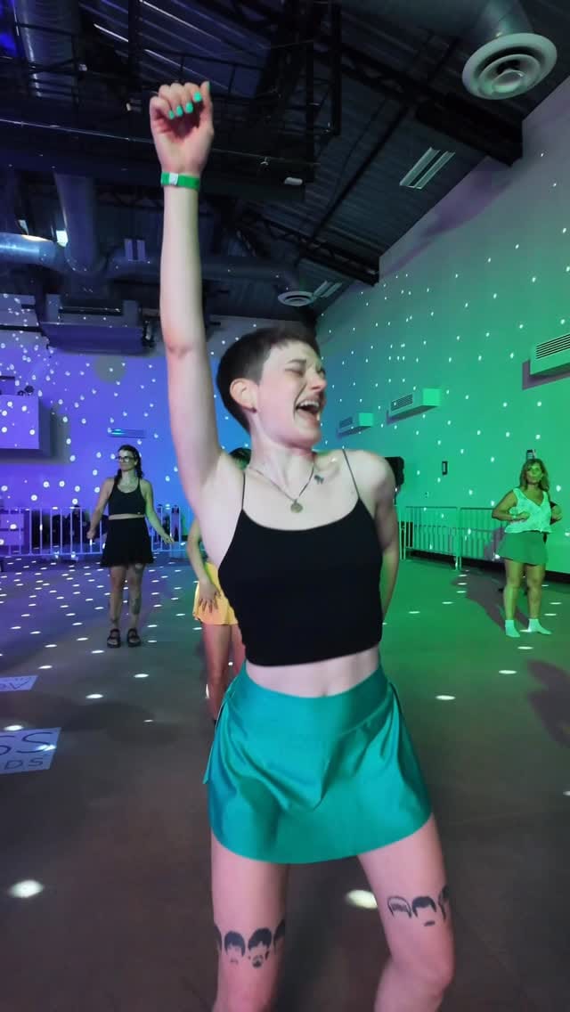 Post 2 by Bliss on Wheels Roller Dance Studio on Instagram (video)