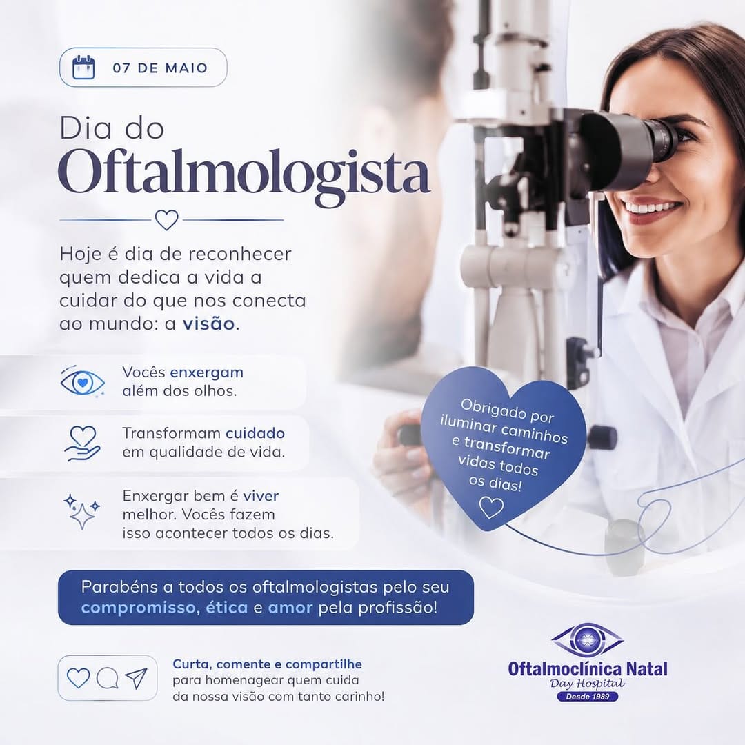 Post 7 by Oftalmoclinica Natal on Instagram (image)