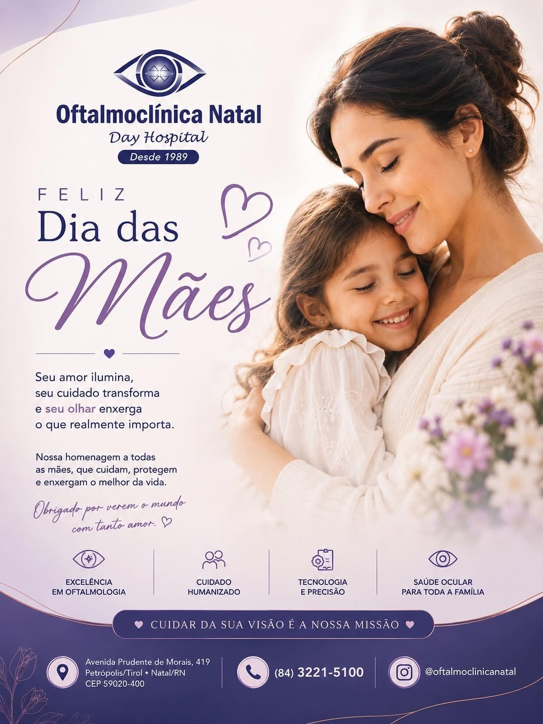 Post 6 by Oftalmoclinica Natal on Instagram (image)
