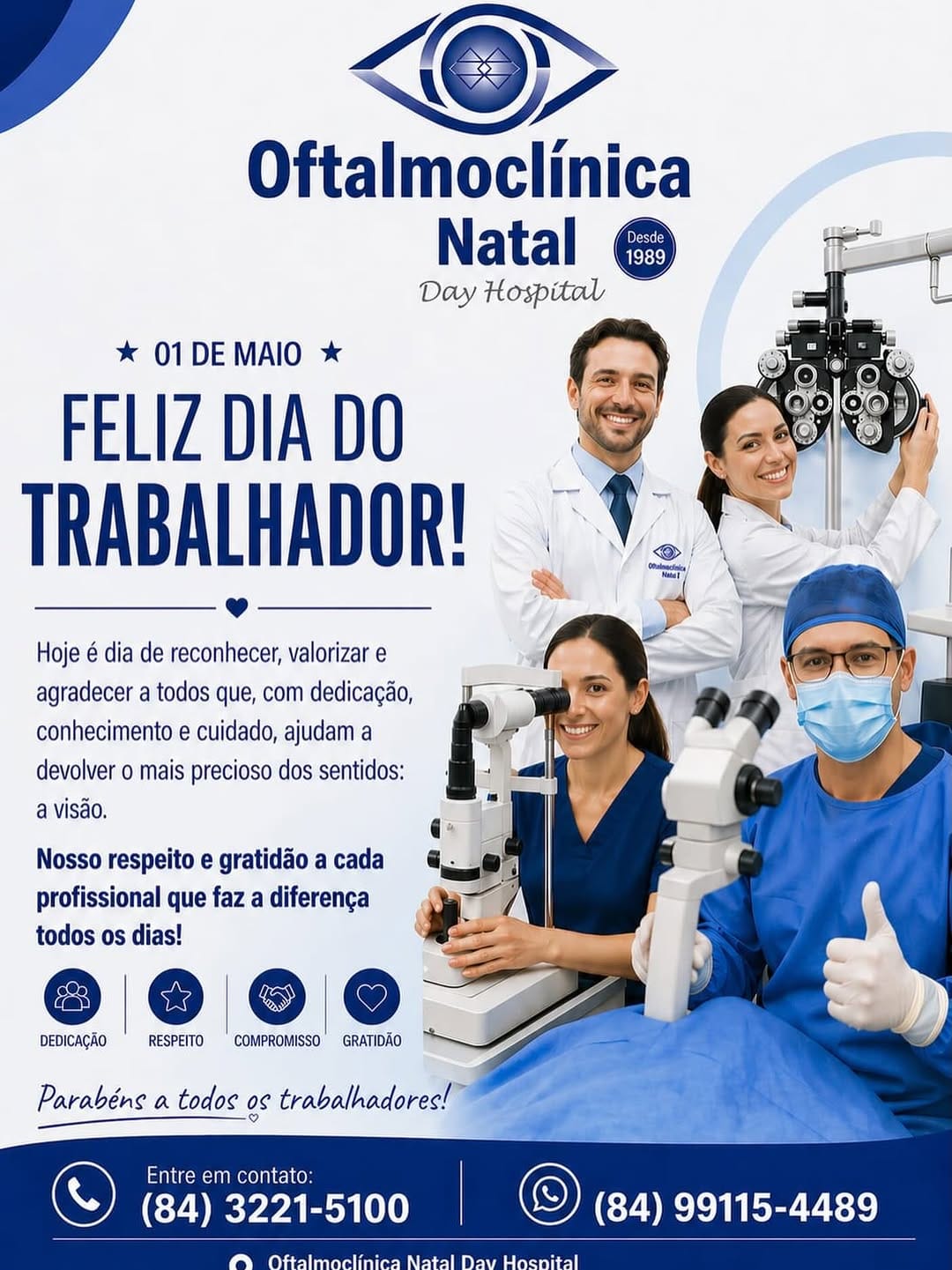 Post 8 by Oftalmoclinica Natal on Instagram (image)