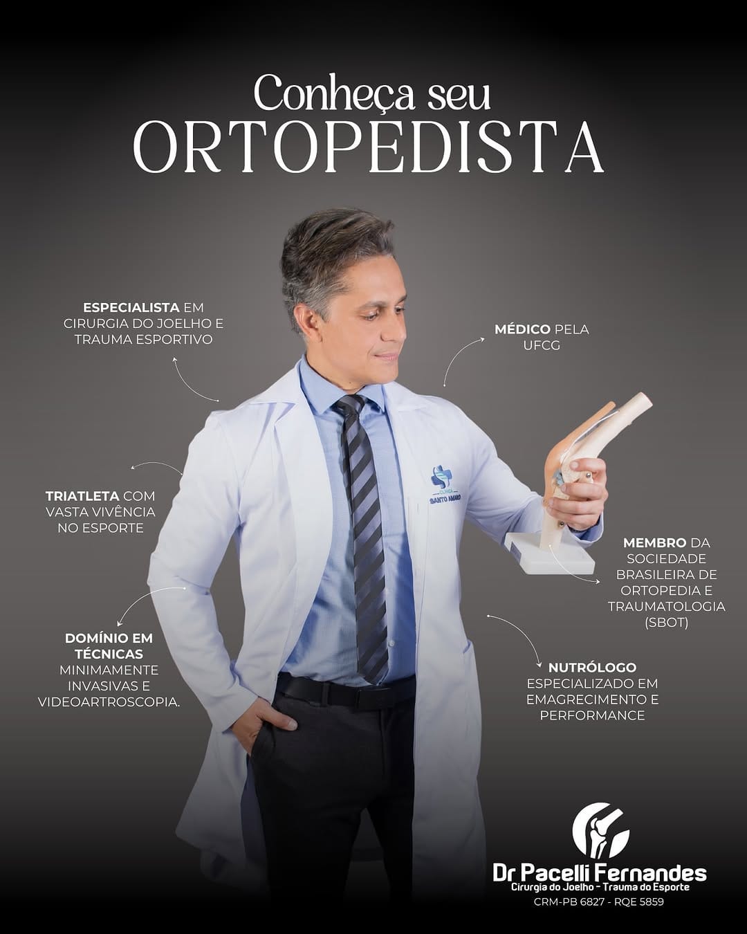 Post 9 by Dr. Pacelli Fernandes           MEDICINA DO ESPORTE on Instagram (image)