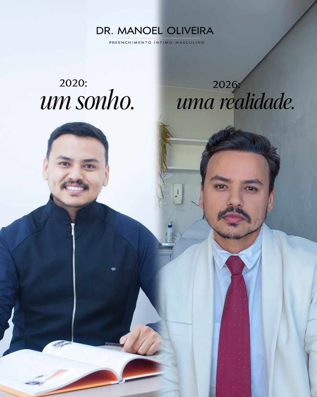 Post 1 by Dr. Manoel Olivieira | Preenchimento Íntimo Masculino on Instagram (image)