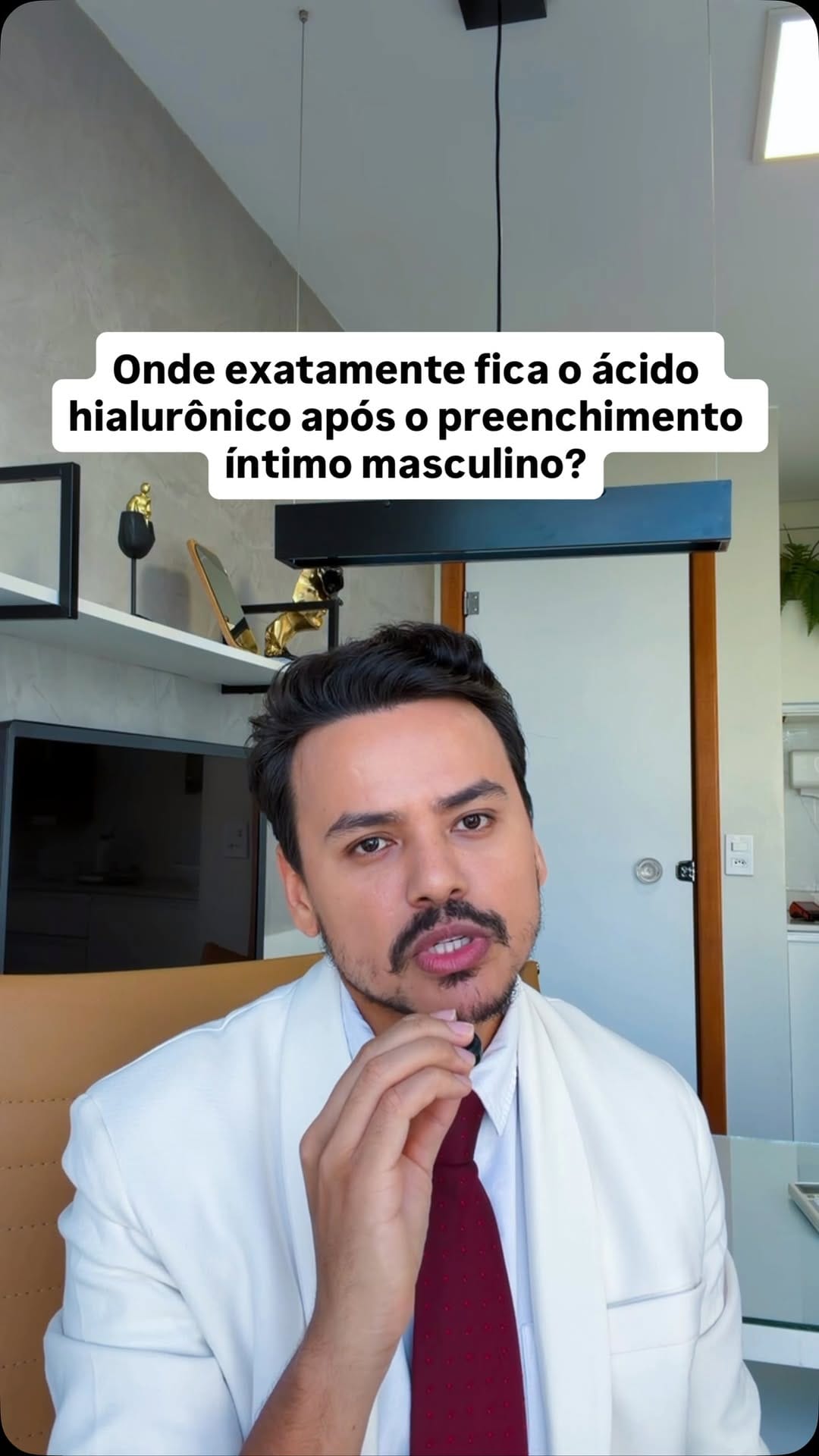 Post 3 by Dr. Manoel Olivieira | Preenchimento Íntimo Masculino on Instagram (video)
