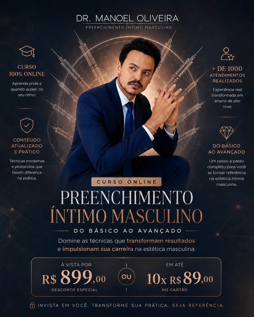 Post 2 by Dr. Manoel Olivieira | Preenchimento Íntimo Masculino on Instagram (image)