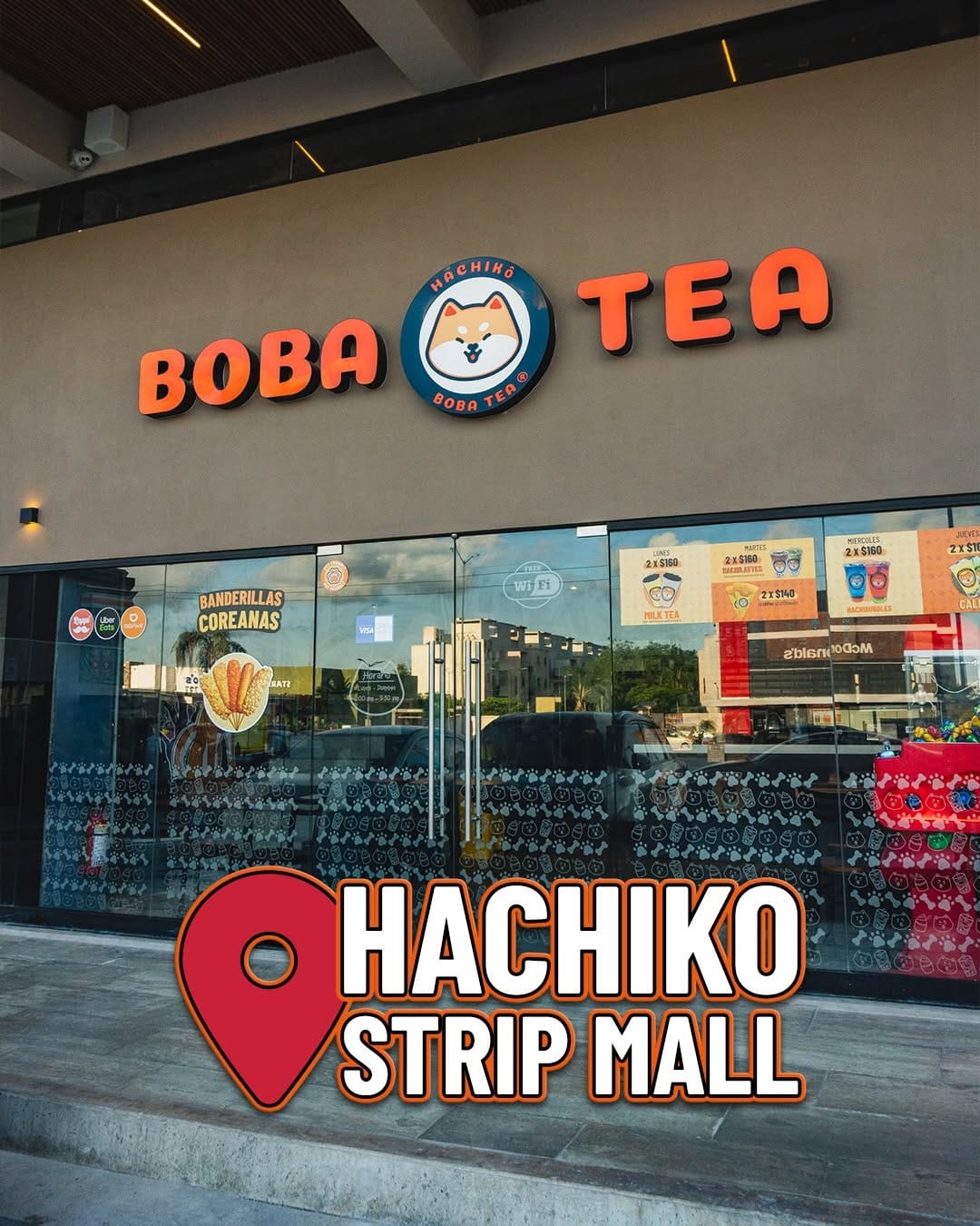 Post 9 by Hachiko Boba Tea on Instagram (carousel)