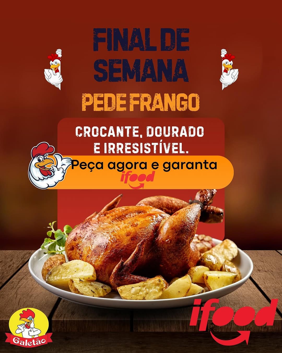 Post 6 by Galetão Frango Assado on Instagram (image)