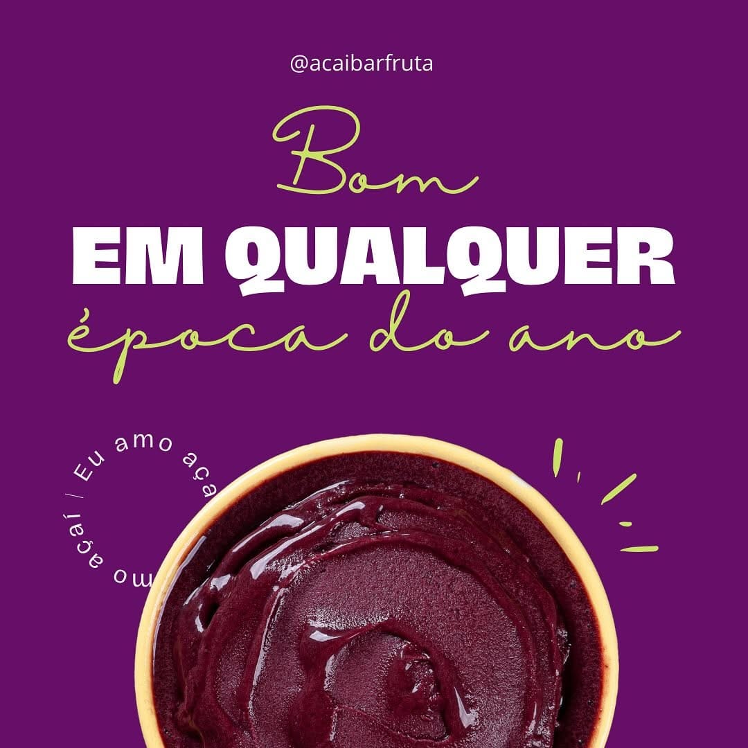 Post 8 by Açaí  BARFRUTA on Instagram (image)