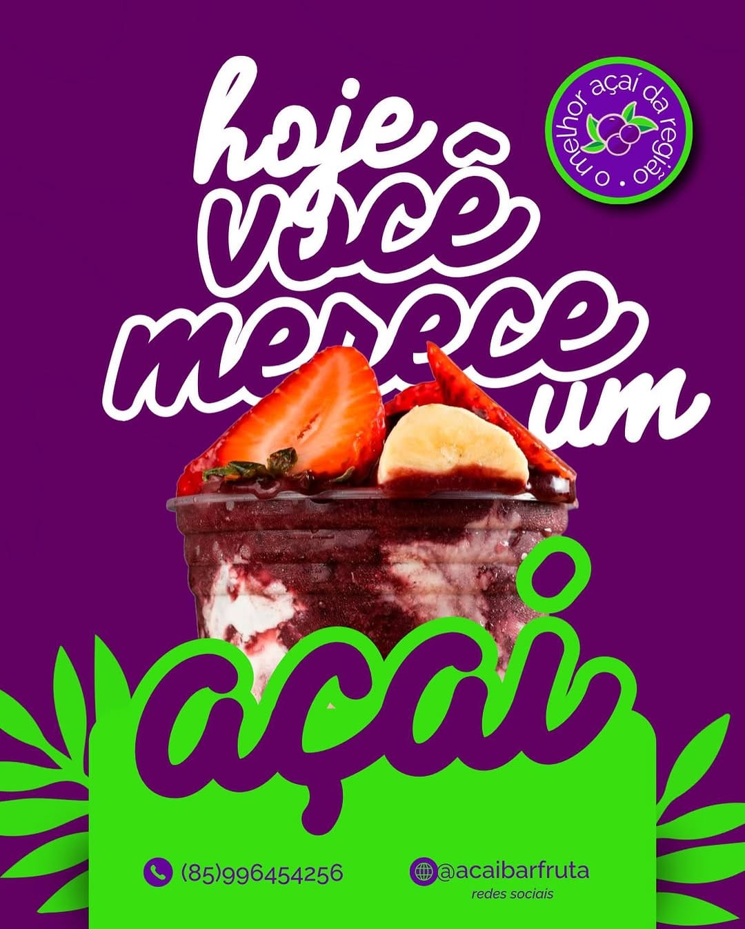 Post 6 by Açaí  BARFRUTA on Instagram (image)