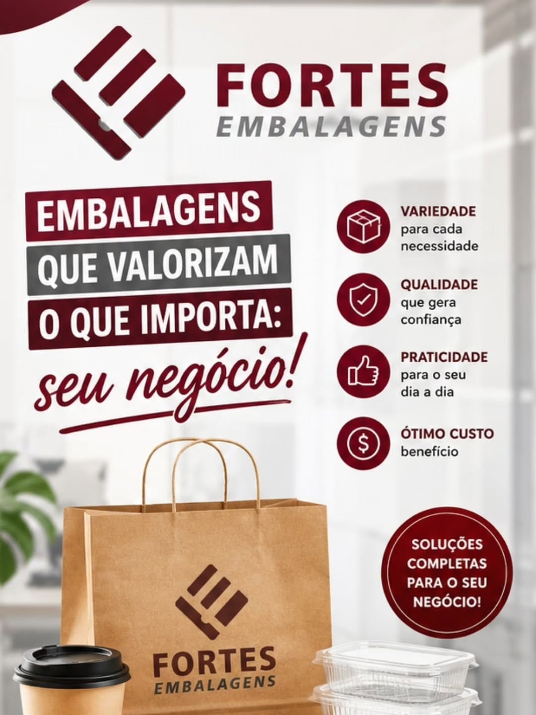Post 2 by Fortes Embalagens on Instagram (image)