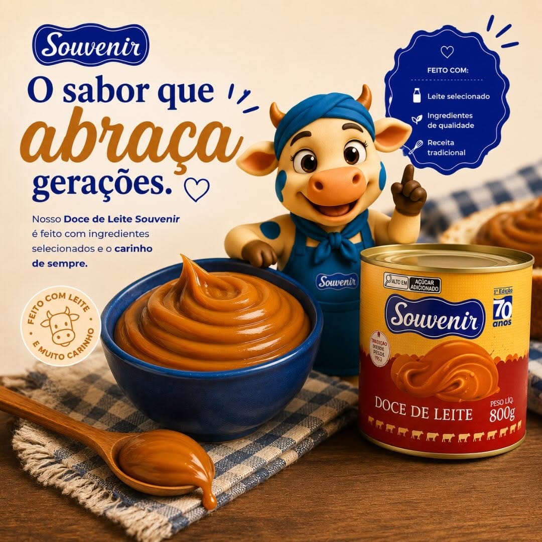 Post 7 by Laticínios Souvenir | Doce de Leite e Requeijão on Instagram (image)