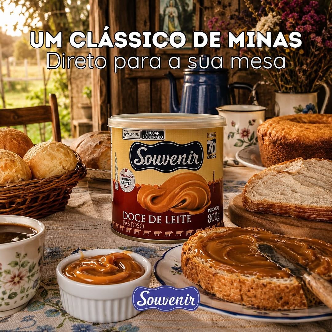Post 3 by Laticínios Souvenir | Doce de Leite e Requeijão on Instagram (image)