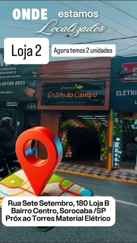 Post 1 by Armazém Grãos do Campo - PRODUTOS NATURAIS on Instagram (video)
