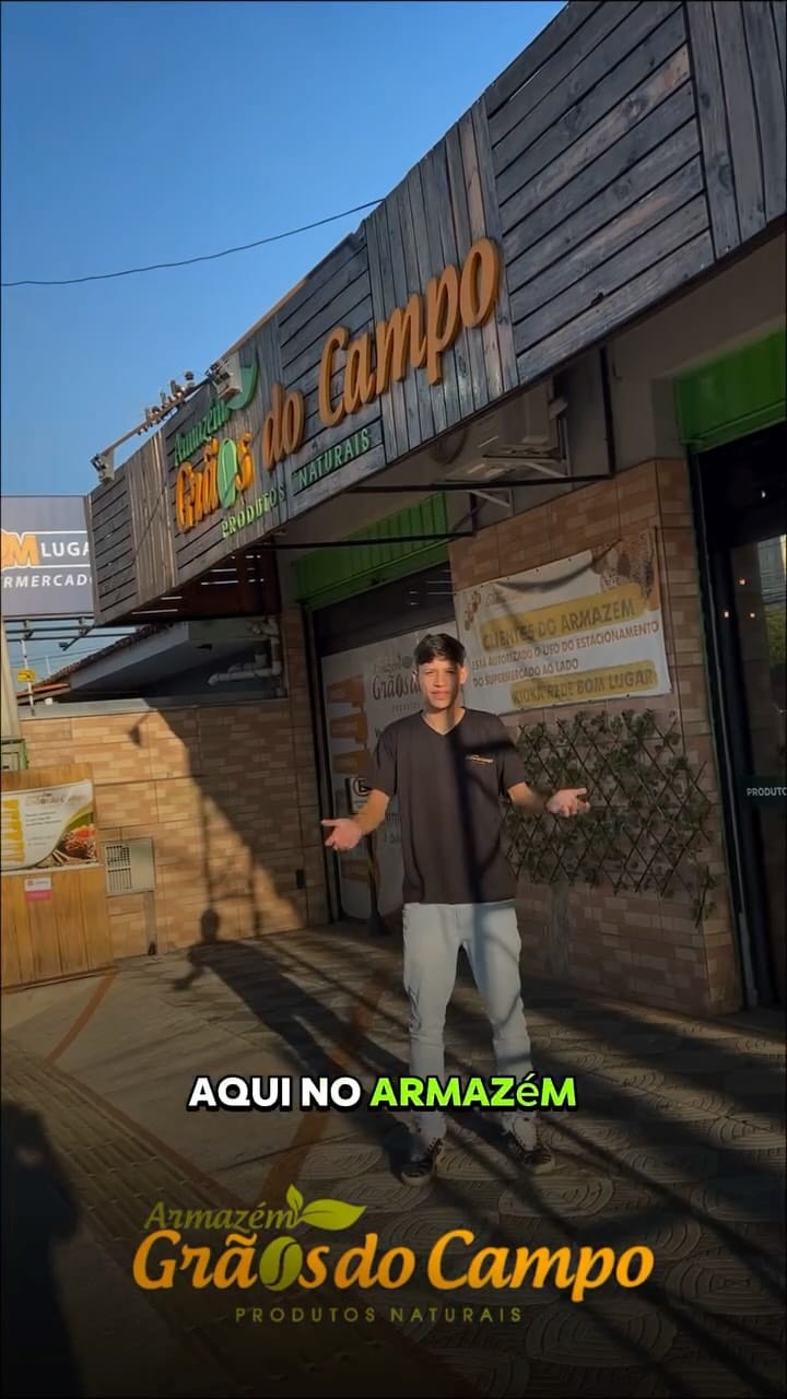 Post 3 by Armazém Grãos do Campo - PRODUTOS NATURAIS on Instagram (video)