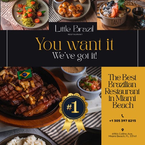 Post 5 by Little Brazil Restaurant on Instagram (image)