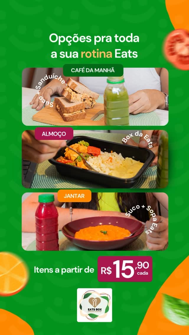 Post 9 by Eats Box Refeições Saudáveis on Instagram (video)