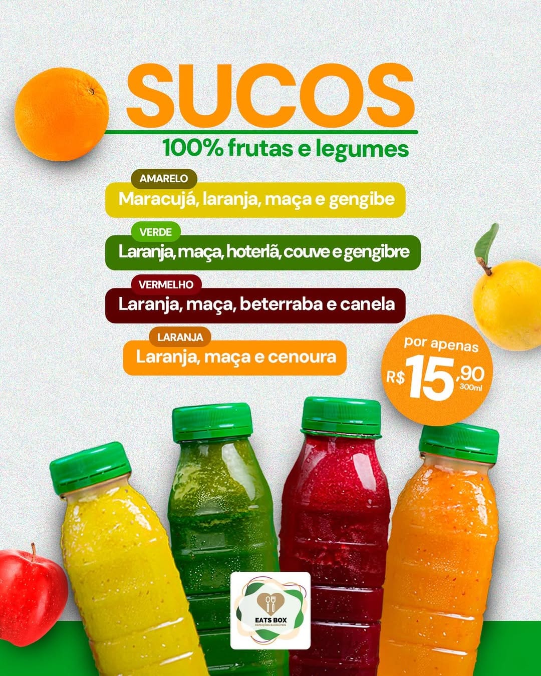 Post 10 by Eats Box Refeições Saudáveis on Instagram (image)