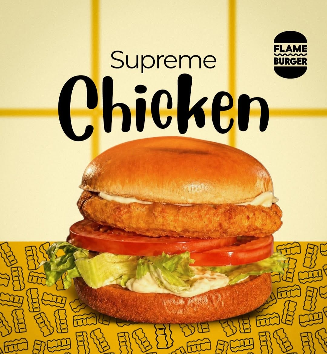 Post 3 by Flame Burger ® on Instagram (carousel)