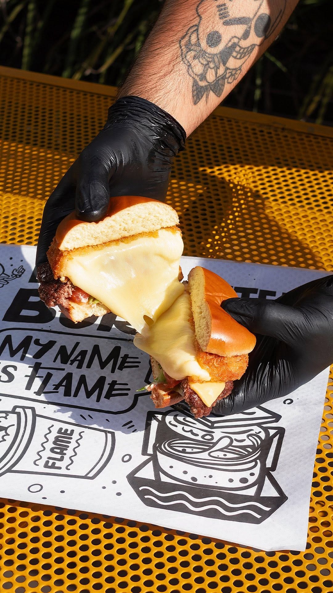 Post 10 by Flame Burger ® on Instagram (video)