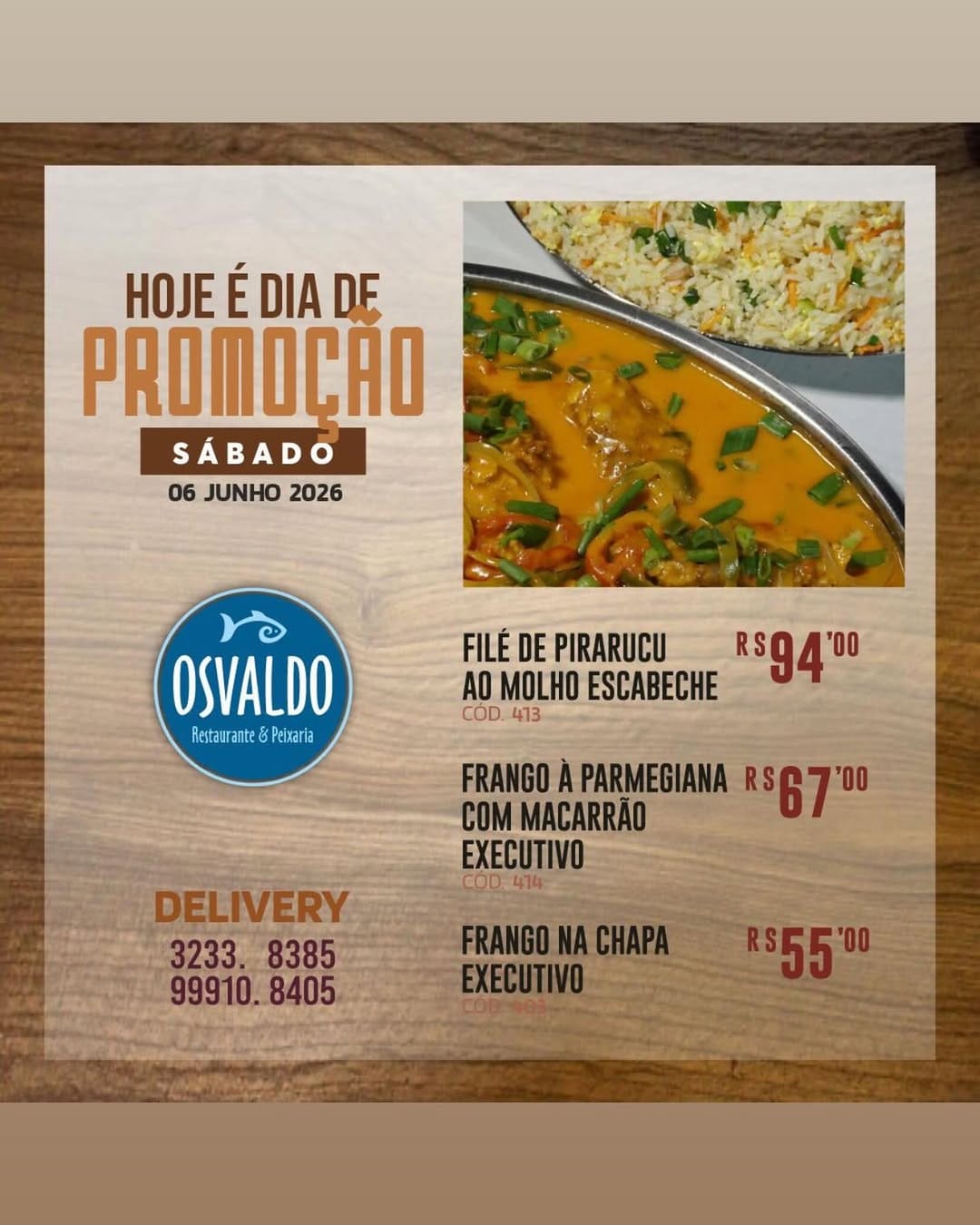Post 1 by restaurante osvaldo on Instagram (image)