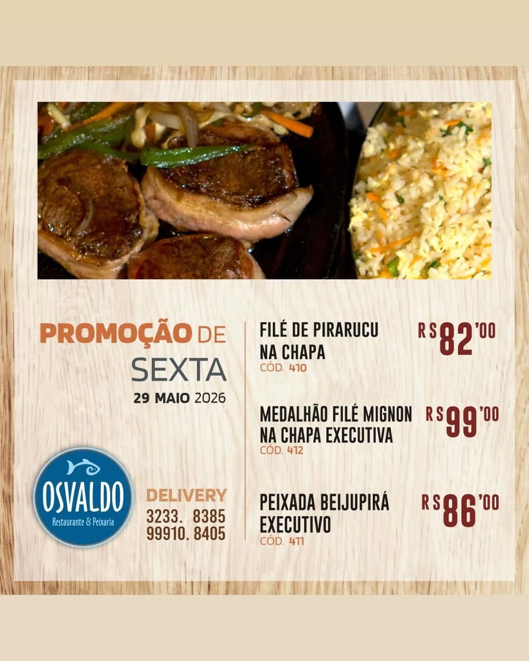 Post 9 by restaurante osvaldo on Instagram (image)