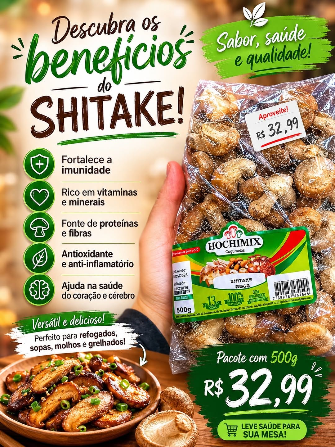 Post 4 by Importados | Oriental | Cogumelos on Instagram (image)