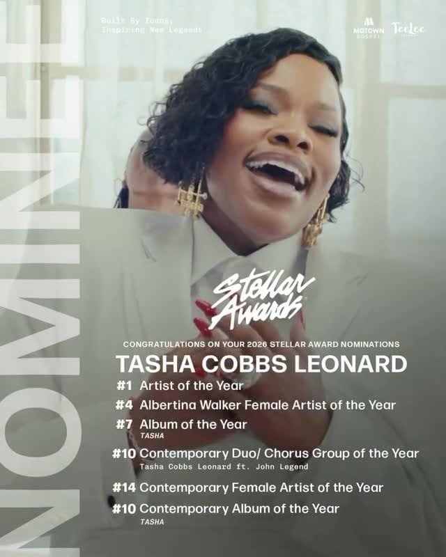 Post 3 by Tasha Cobbs Leonard on Instagram (video)