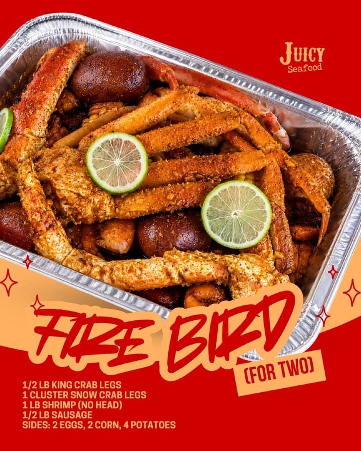 Post 4 by The Juicy Seafood Restaurant & Bar on Instagram (image)