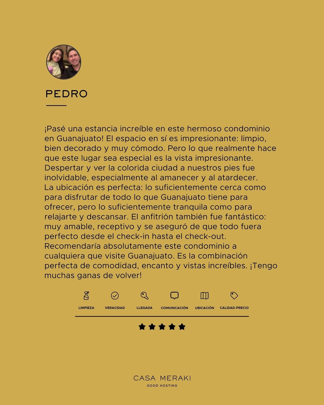 Post 5 by Casa Meraki - Good Hosting on Instagram (carousel)