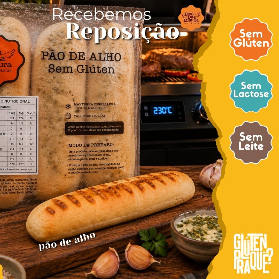 Post 1 by Glúten Pra Quê ? on Instagram (image)