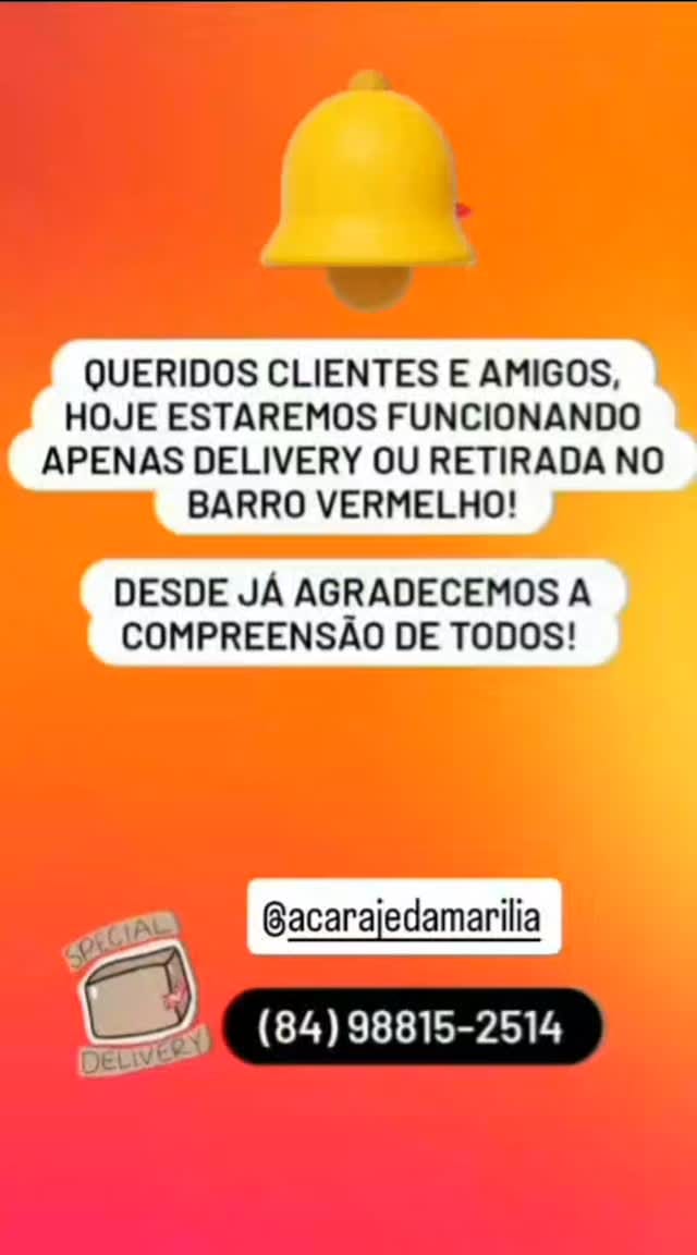 Post 7 by Acarajé da Marília on Instagram (video)