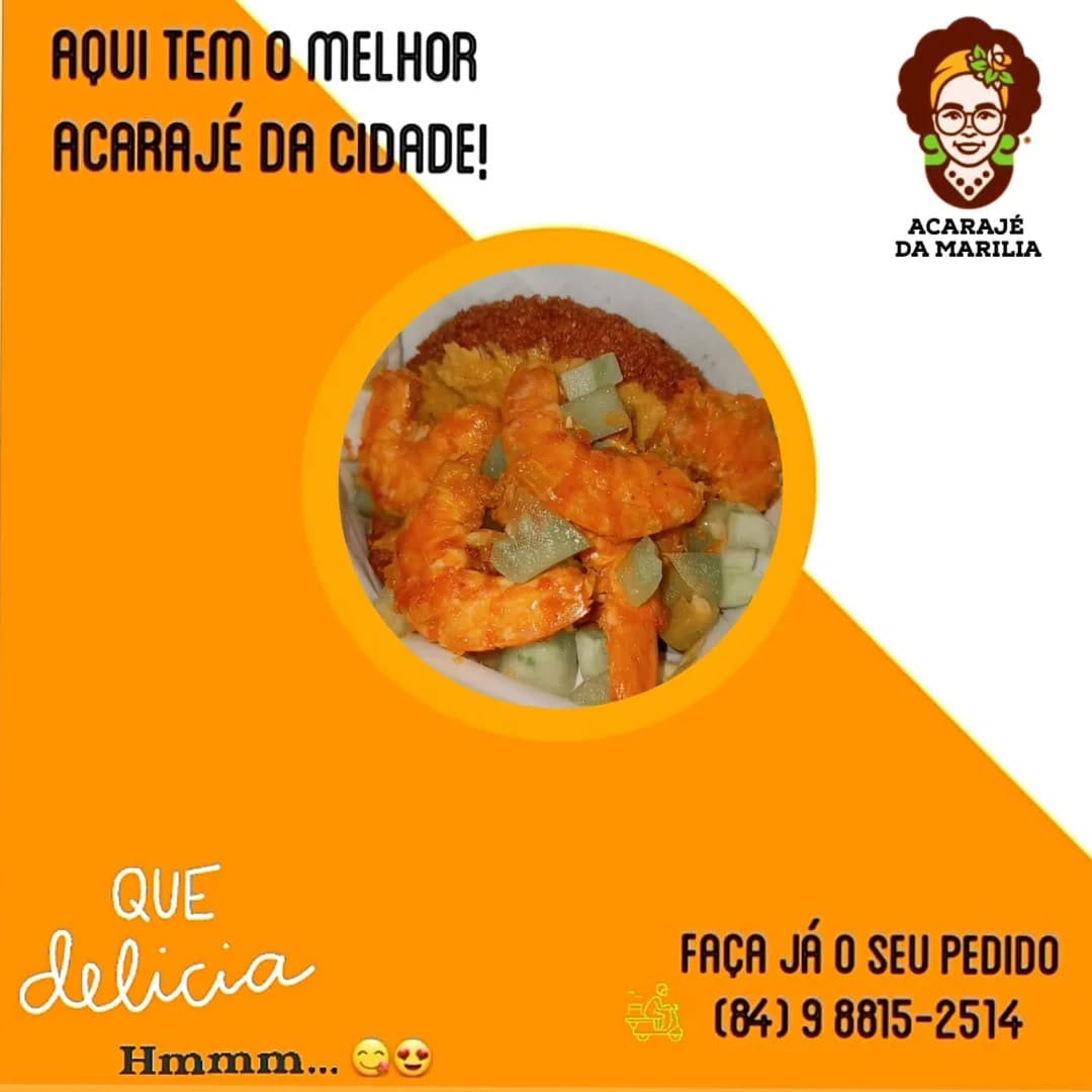 Post 3 by Acarajé da Marília on Instagram (image)