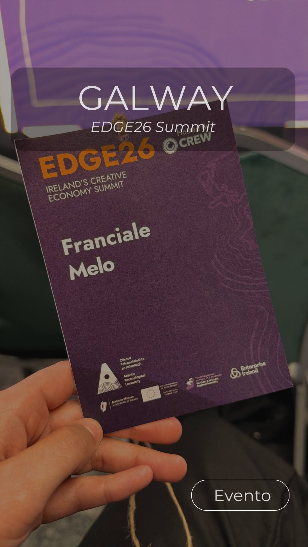 Post 6 by Franciale Melo | Study in Ireland 🇮🇪🍀 on Instagram (video)