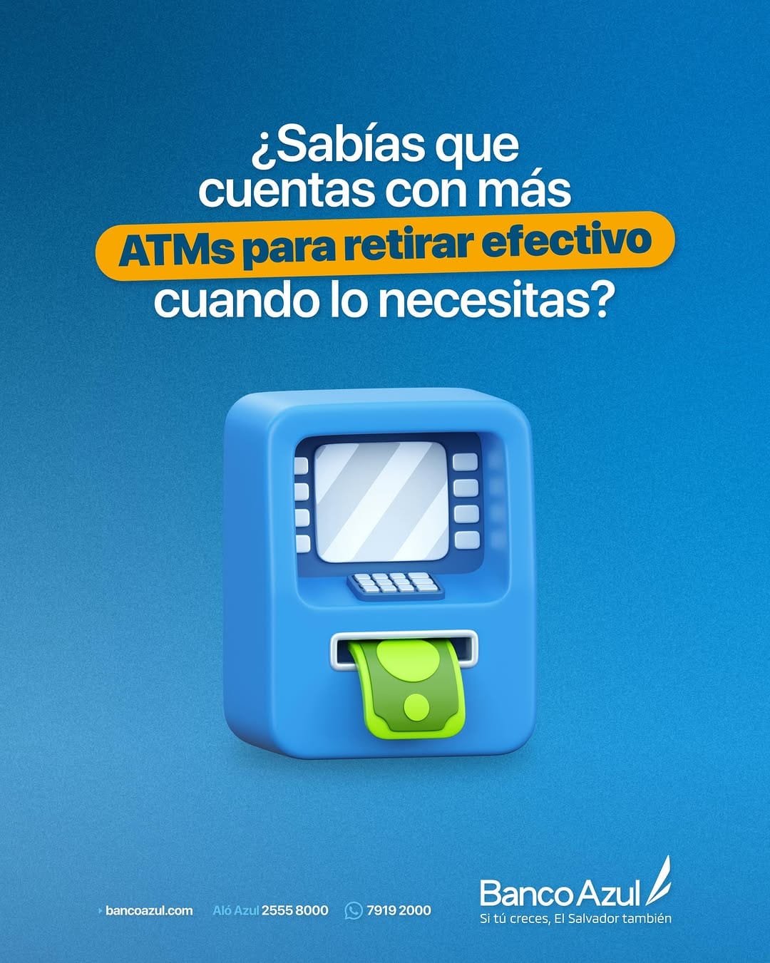 Post 9 by Banco Azul El Salvador on Instagram (carousel)