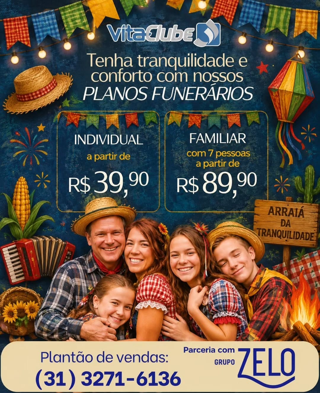 Post 1 by Vita Clube | Corretora e Adm seguros on Instagram (image)