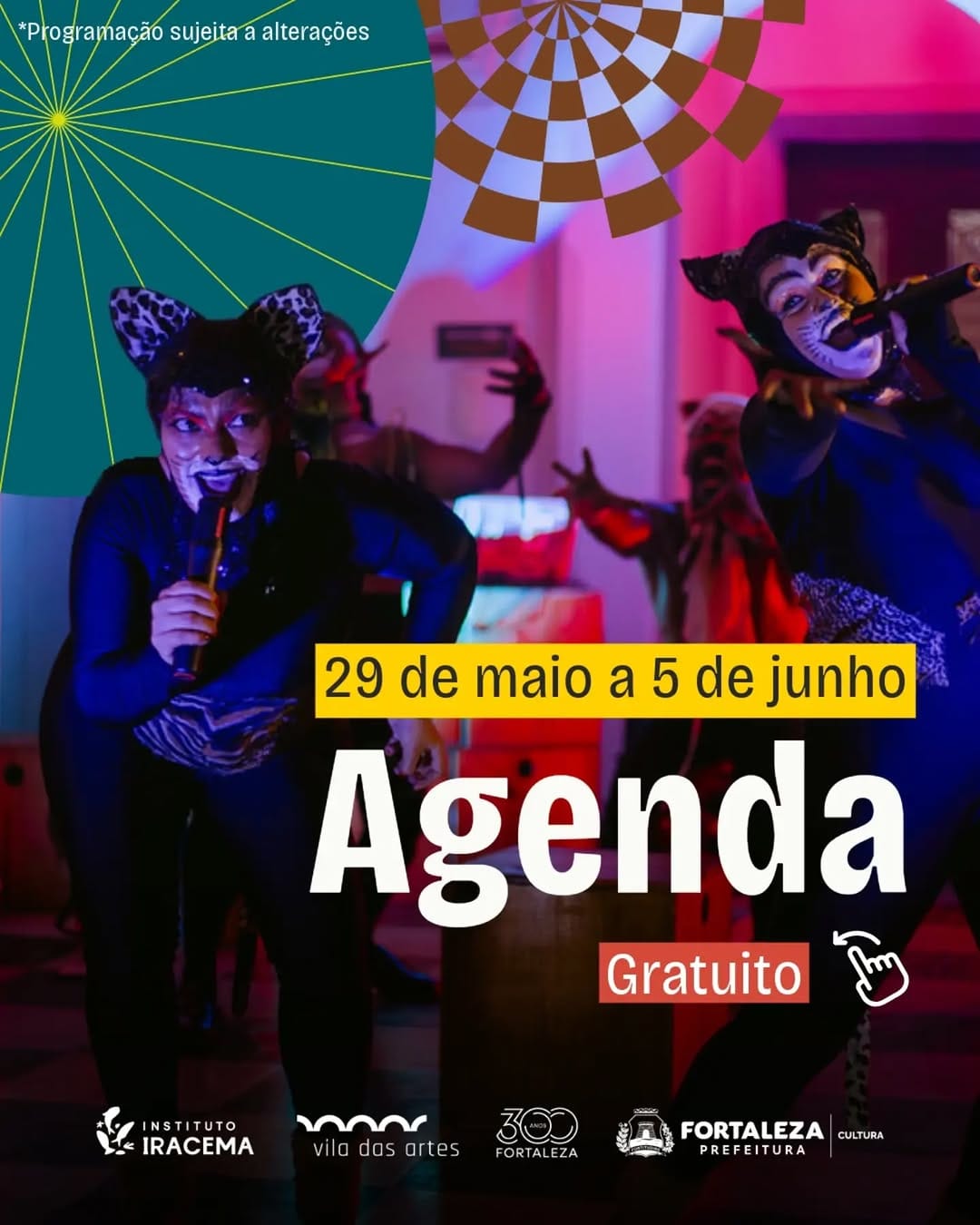 Post 8 by Vila das Artes on Instagram (carousel)