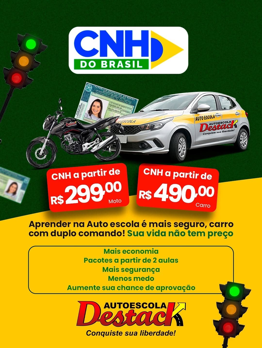 Post 10 by AutoEscola Destack - 17 Anos on Instagram (image)